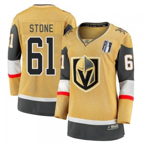Fanatics Branded Mark Stone Vegas Golden Knights Women's Premier Breakaway 2020/21 Alternate 2023 Stanley Cup Final Jersey - Gol