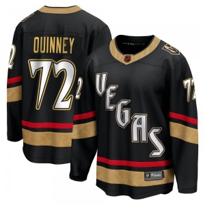 Fanatics Branded Gage Quinney Vegas Golden Knights Men's Breakaway Black Special Edition 2.0 Jersey - Gold