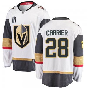 Fanatics Branded William Carrier Vegas Golden Knights Youth Breakaway White Away 2023 Stanley Cup Final Jersey - Gold
