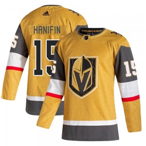 Adidas Noah Hanifin Vegas Golden Knights Youth Authentic 2020/21 Alternate Jersey - Gold
