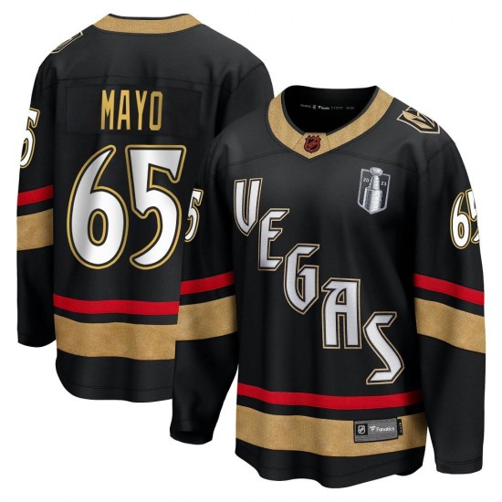 Fanatics Branded Dysin Mayo Vegas Golden Knights Men's Breakaway Black Special Edition 2.0 2023 Stanley Cup Final Jersey - Gold
