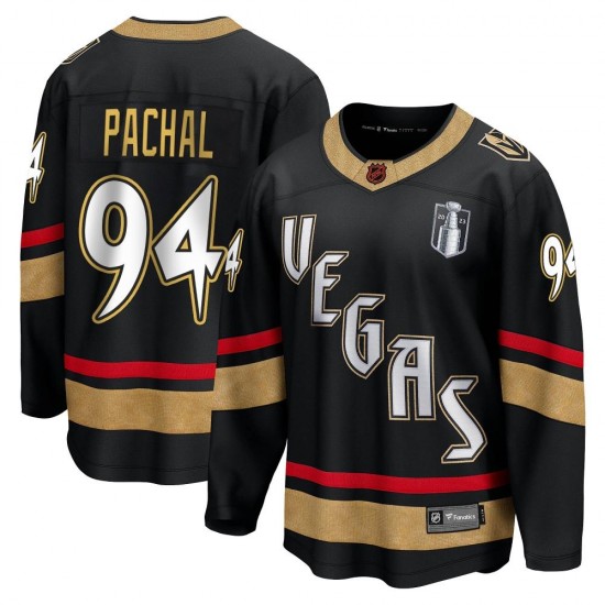 Fanatics Branded Brayden Pachal Vegas Golden Knights Men's Breakaway Black Special Edition 2.0 2023 Stanley Cup Final Jersey - G
