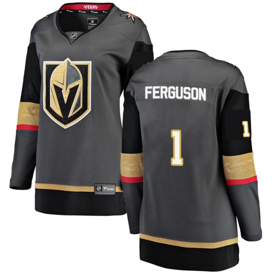 Fanatics Branded Dylan Ferguson Vegas Golden Knights Women's Breakaway Black Home Jersey - Gold
