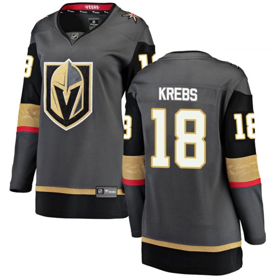 Fanatics Branded Peyton Krebs Vegas Golden Knights Women's Breakaway Black Home Jersey - Gold