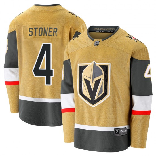 Fanatics Branded Clayton Stoner Vegas Golden Knights Men's Premier Breakaway 2020/21 Alternate Jersey - Gold