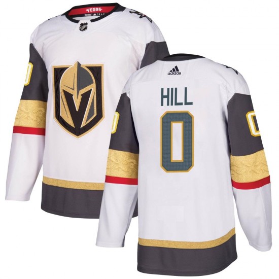 Adidas Adin Hill Vegas Golden Knights Youth Authentic White Away Jersey - Gold