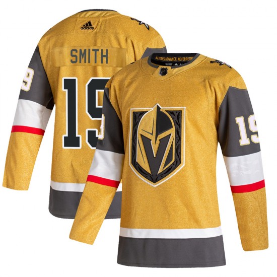 Adidas Reilly Smith Vegas Golden Knights Men's Authentic 2020/21 Alternate Jersey - Gold