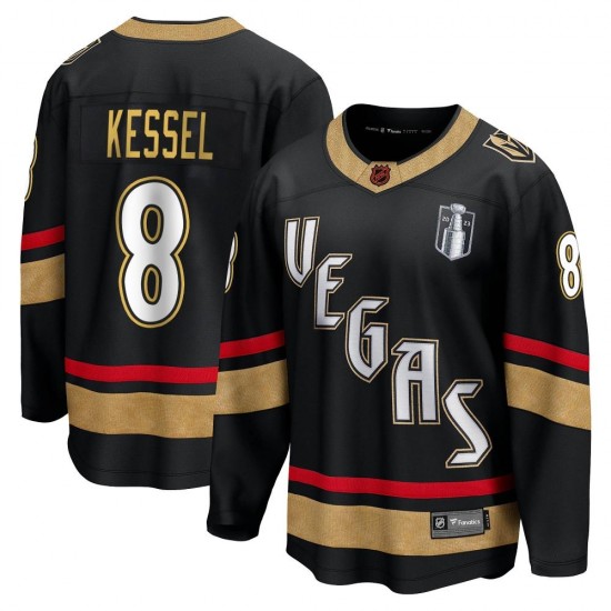 Fanatics Branded Phil Kessel Vegas Golden Knights Youth Breakaway Black Special Edition 2.0 2023 Stanley Cup Final Jersey - Gold