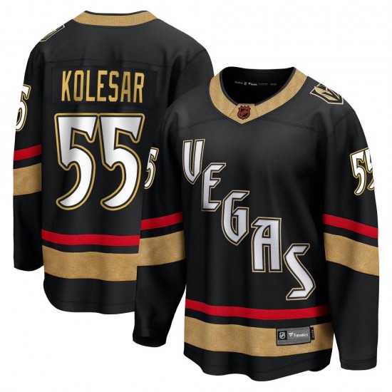 Fanatics Branded Keegan Kolesar Vegas Golden Knights Youth Breakaway Black Special Edition 2.0 Jersey - Gold