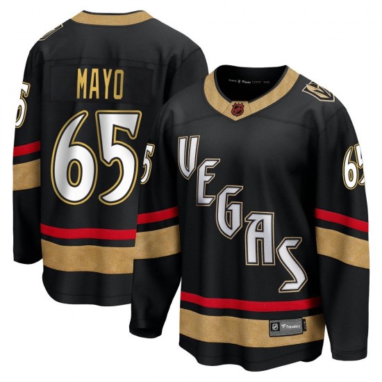 Fanatics Branded Dysin Mayo Vegas Golden Knights Youth Breakaway Black Special Edition 2.0 Jersey - Gold