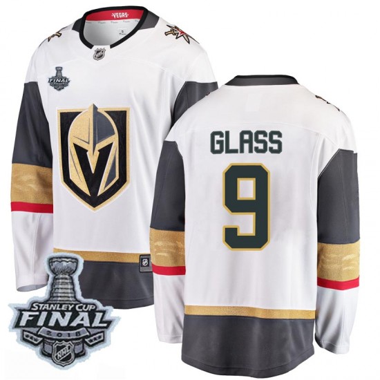 Fanatics Branded Cody Glass Vegas Golden Knights Youth Breakaway White Away 2018 Stanley Cup Final Patch Jersey - Gold