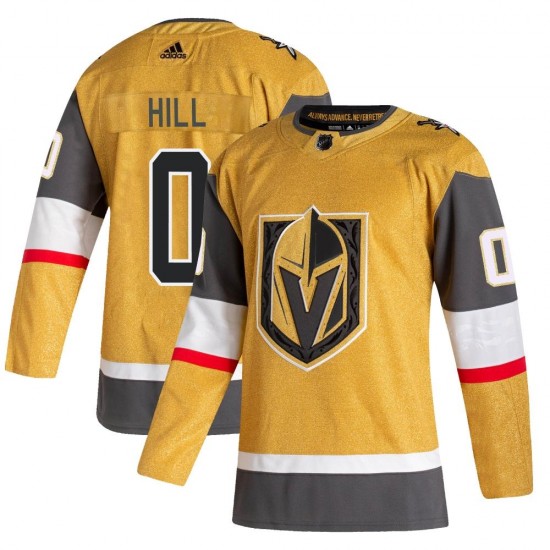 Adidas Adin Hill Vegas Golden Knights Youth Authentic 2020/21 Alternate Jersey - Gold