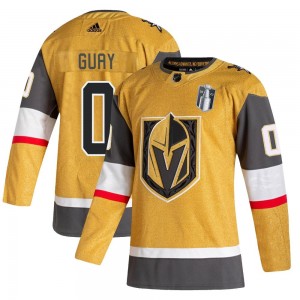 Adidas Patrick Guay Vegas Golden Knights Youth Authentic 2020/21 Alternate 2023 Stanley Cup Final Jersey - Gold