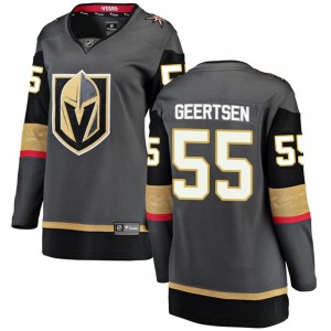 Fanatics Branded Mason Geertsen Vegas Golden Knights Women's Breakaway Black Home Jersey - Gold