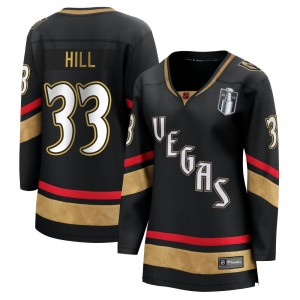 Fanatics Branded Adin Hill Vegas Golden Knights Women's Breakaway Black Special Edition 2.0 2023 Stanley Cup Final Jersey - Gold