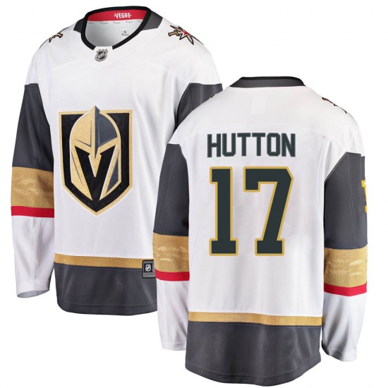 Fanatics Branded Ben Hutton Vegas Golden Knights Youth Breakaway White Away Jersey - Gold