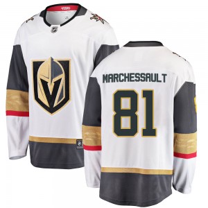 Fanatics Branded Jonathan Marchessault Vegas Golden Knights Youth Breakaway White Away Jersey - Gold