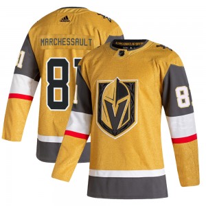 Adidas Jonathan Marchessault Vegas Golden Knights Men's Authentic 2020/21 Alternate Jersey - Gold