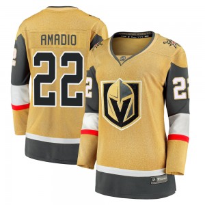 Fanatics Branded Michael Amadio Vegas Golden Knights Women's Premier Breakaway 2020/21 Alternate Jersey - Gold