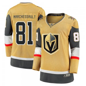 Fanatics Branded Jonathan Marchessault Vegas Golden Knights Women's Premier Breakaway 2020/21 Alternate Jersey - Gold