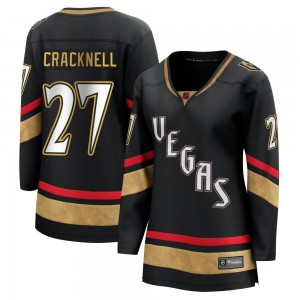 Fanatics Branded Adam Cracknell Vegas Golden Knights Women's Breakaway Black Special Edition 2.0 Jersey - Gold