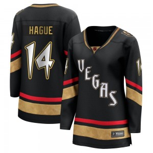 Fanatics Branded Nicolas Hague Vegas Golden Knights Women's Breakaway Black Special Edition 2.0 Jersey - Gold