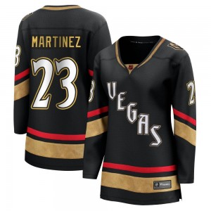 Fanatics Branded Alec Martinez Vegas Golden Knights Women's Breakaway Black Special Edition 2.0 Jersey - Gold