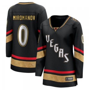 Fanatics Branded Daniil Miromanov Vegas Golden Knights Women's Breakaway Black Special Edition 2.0 Jersey - Gold