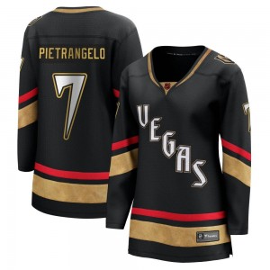 Fanatics Branded Alex Pietrangelo Vegas Golden Knights Women's Breakaway Black Special Edition 2.0 Jersey - Gold
