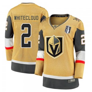 Fanatics Branded Zach Whitecloud Vegas Golden Knights Women's Premier Breakaway 2020/21 Alternate 2023 Stanley Cup Final Jersey 