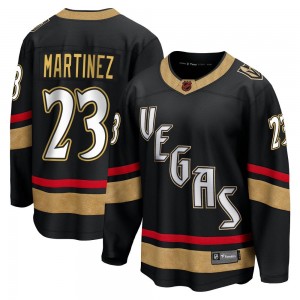 Fanatics Branded Alec Martinez Vegas Golden Knights Men's Breakaway Black Special Edition 2.0 Jersey - Gold