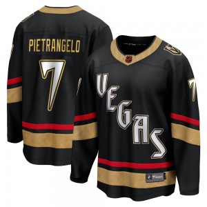 Fanatics Branded Alex Pietrangelo Vegas Golden Knights Men's Breakaway Black Special Edition 2.0 Jersey - Gold
